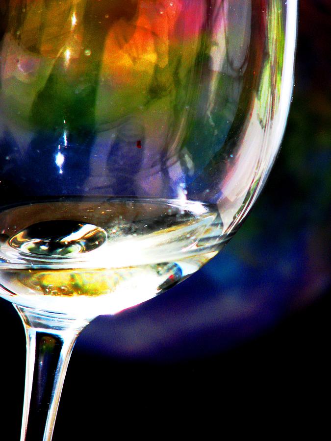 Chardonnay Photograph - Wine Tasting by Angela Davies