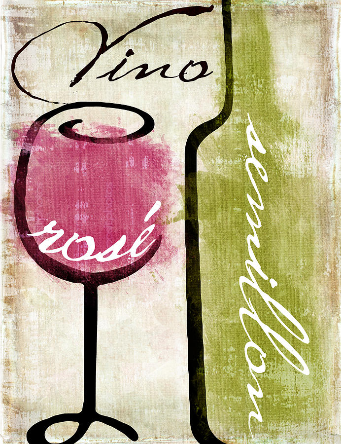 Wine Tasting IV Painting by Mindy Sommers