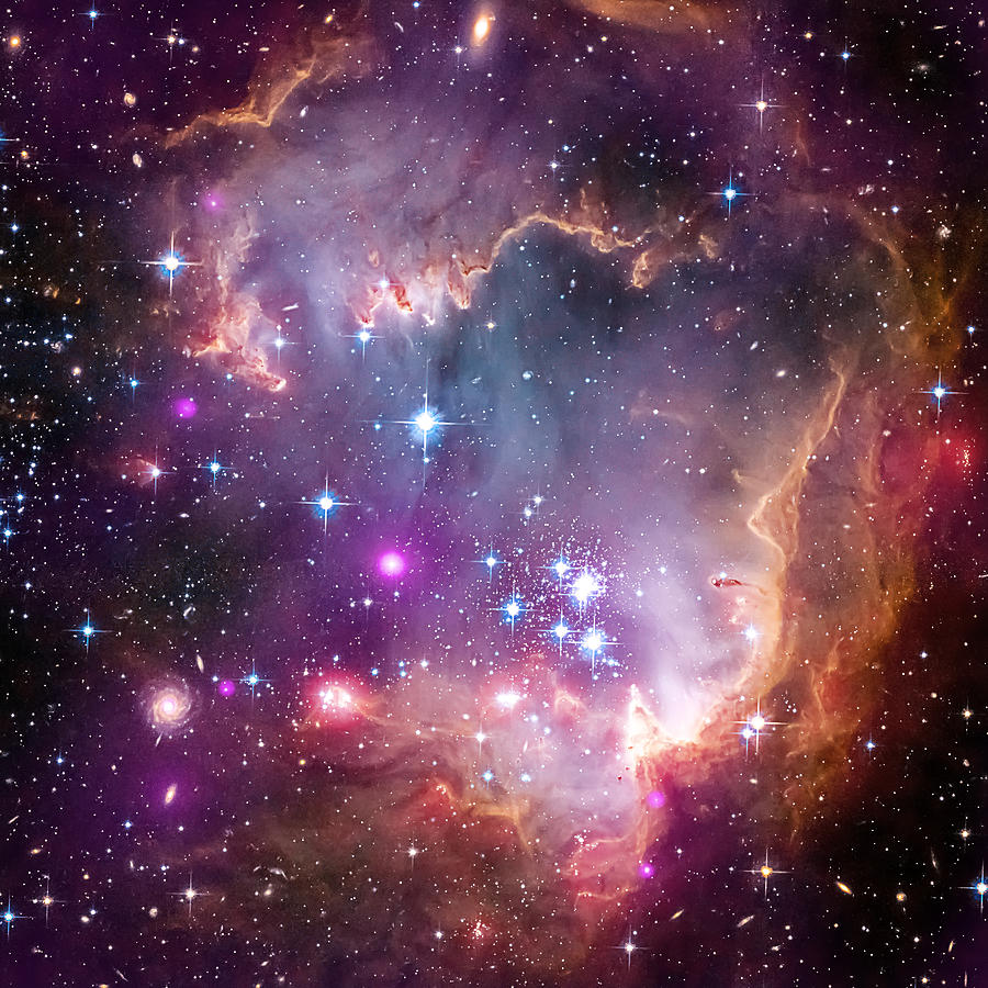 Wing of the Small Magellanic Cloud Photograph by Mark Kiver