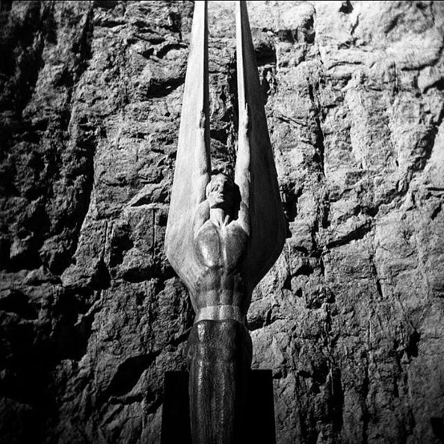 Ilford Photograph - Winged Figures Of The Republic Statue by Alex Snay