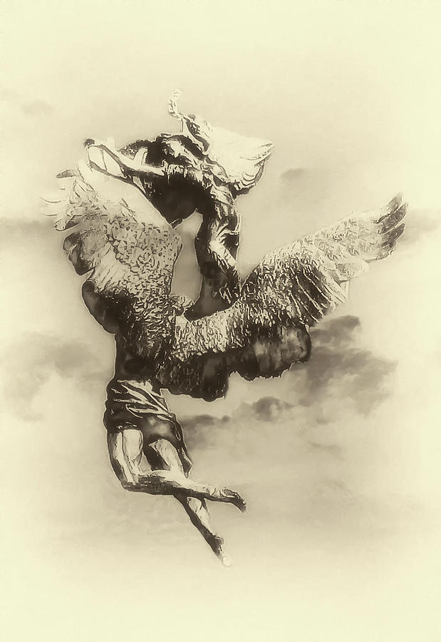 Winged Goddess Photograph by Joseph Hollingsworth