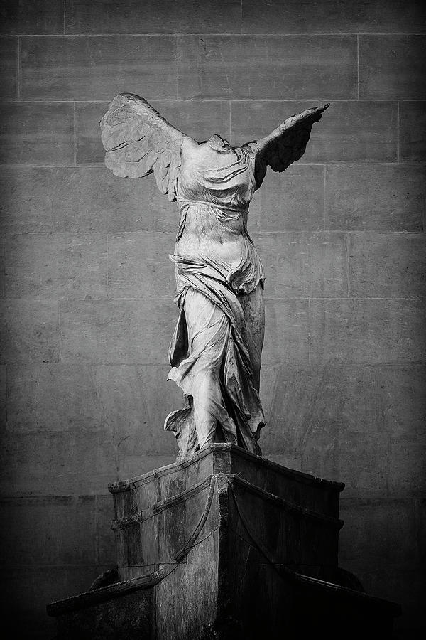 Paris Photograph - Winged Victory of Samothrace - #2 by Stephen Stookey