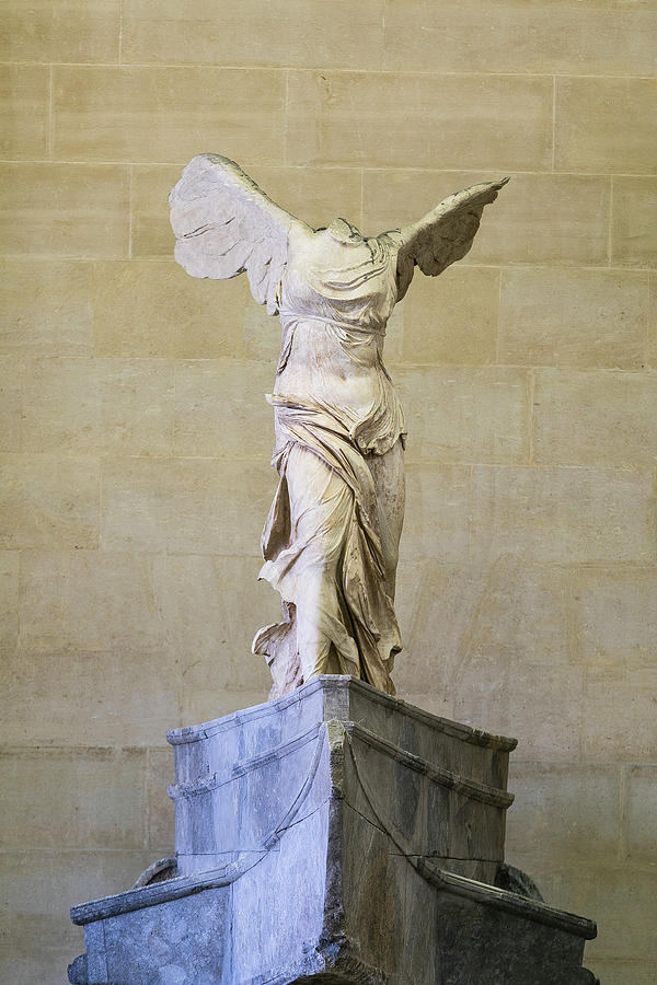 Paris Photograph - Winged Victory of Samothrace by Stephen Stookey