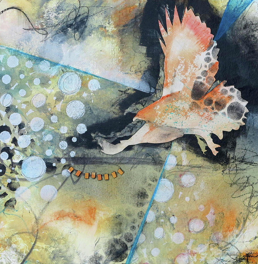 Wings and a Prayer Mixed Media by Laura Lein-Svencner