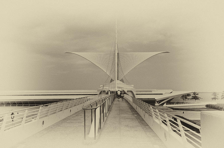 Wings by Calatrava  Photograph by Paul LeSage