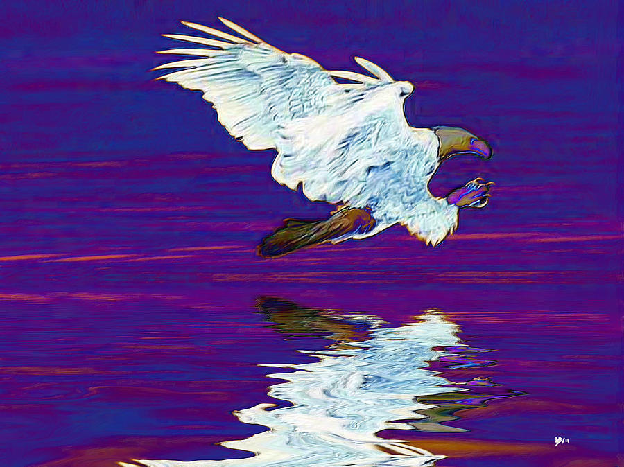 Wings by God Painting by Wayne Bonney