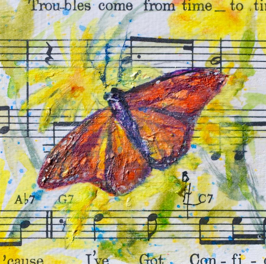 Butterfly Painting - Wings I by Beverley Harper Tinsley