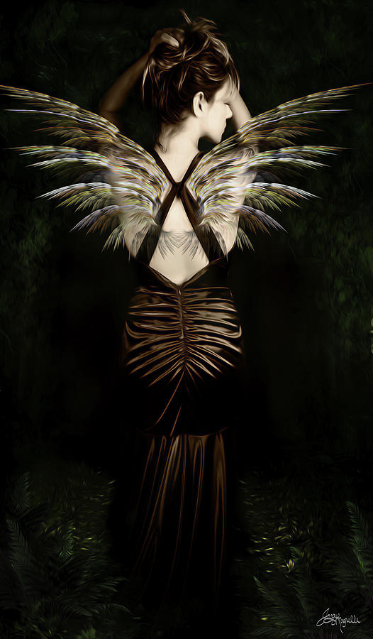 Fantasy Photograph - Wings of Change by Jacque The Muse Photography
