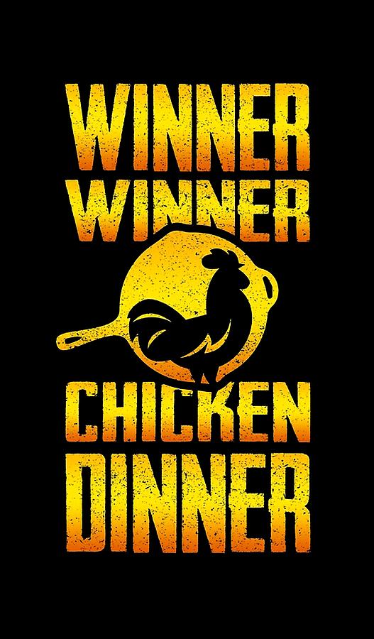 Winner Winner Chicken Dinner Digital Art by Dinda Seleniaratri | Fine ...