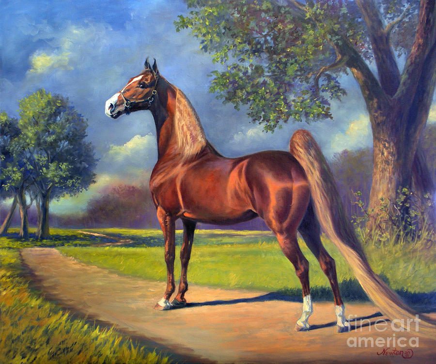 Winsdown Celebration Painting by Jeanne Newton Schoborg