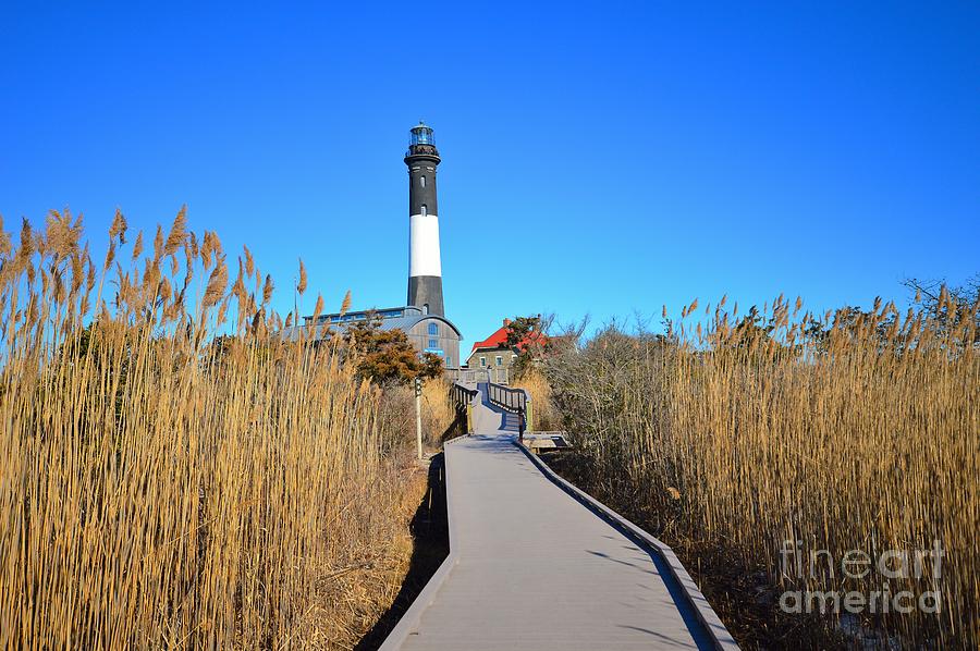 Winter Afternoon at the Fire island Lighthouse Photograph by Stacie Siemsen