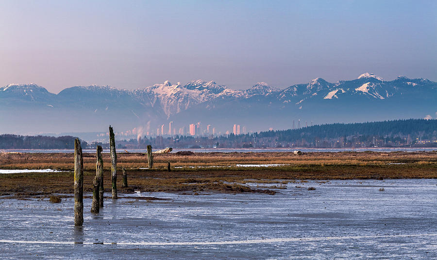 Winter at Crescent Beach Photograph by Michael Russell