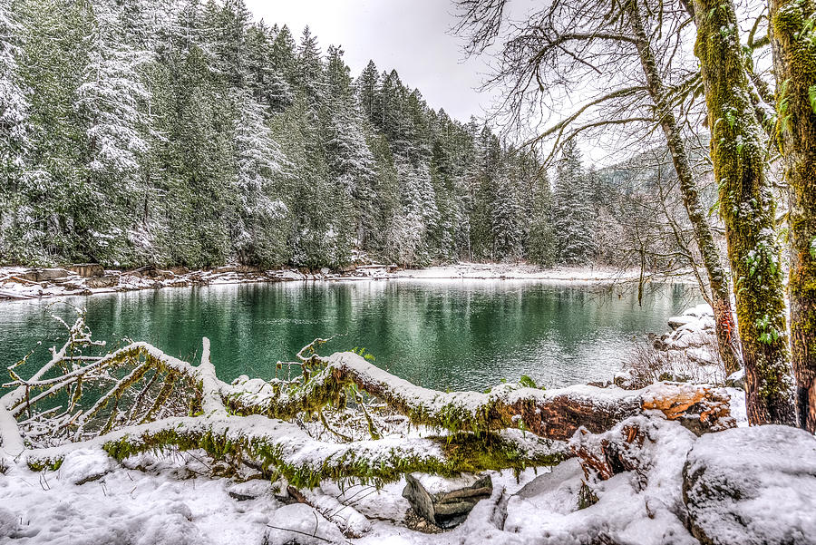 Winter at Eagle Creek Photograph by Spencer McDonald