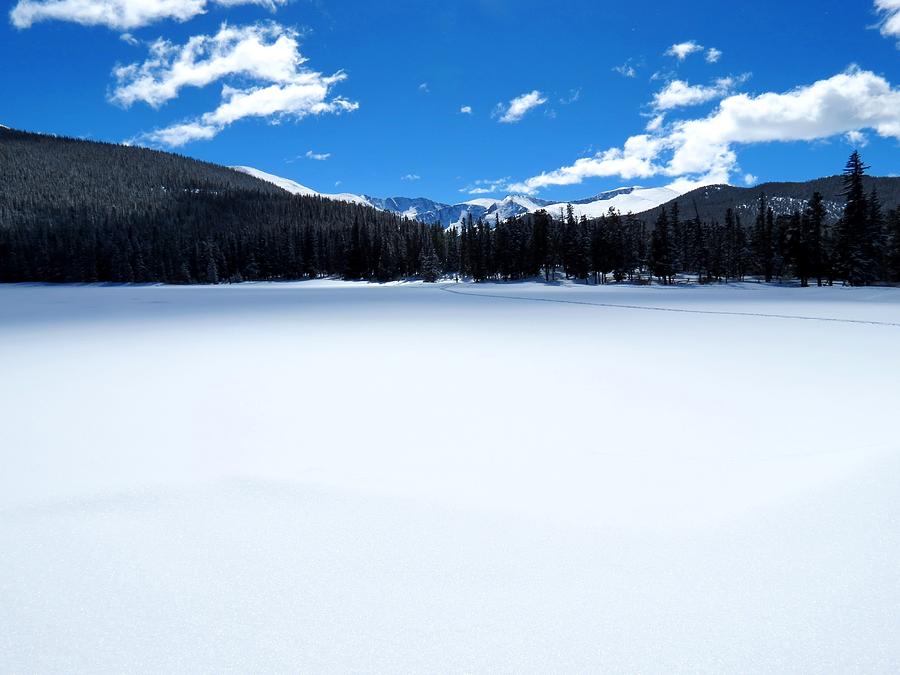 Winter Photograph - Winter at Echo Lake by Connor Beekman