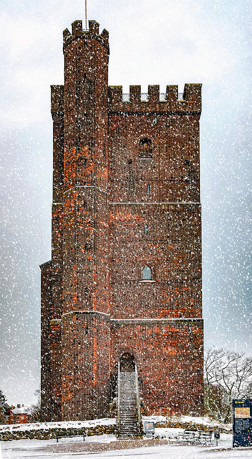 Winter at Karnan in Helsingborg Photograph by Antony McAulay