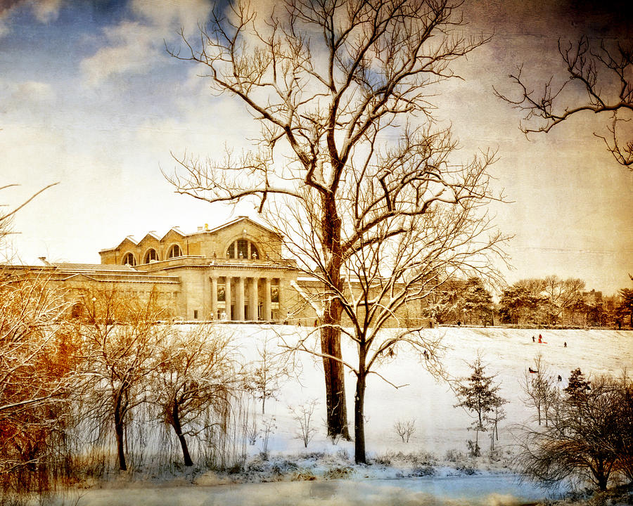 Winter At The Art Museum Photograph by Marty Koch