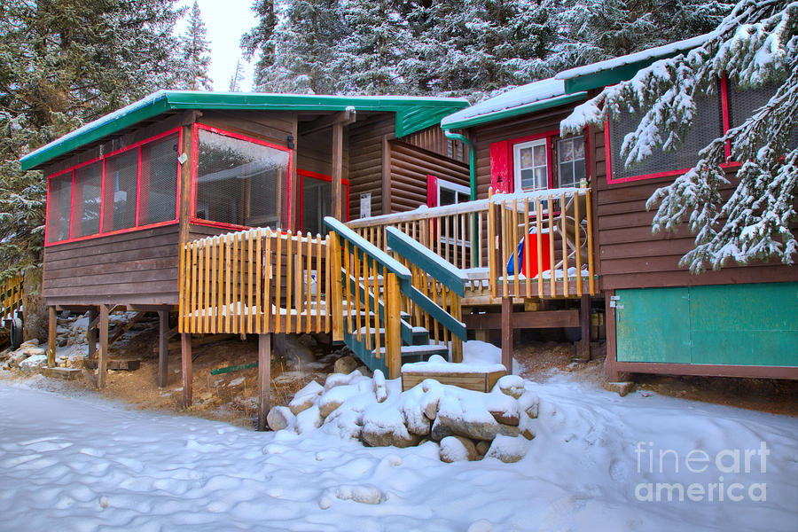 Winter At The Beauty Creek Hostel Photograph by Adam Jewell
