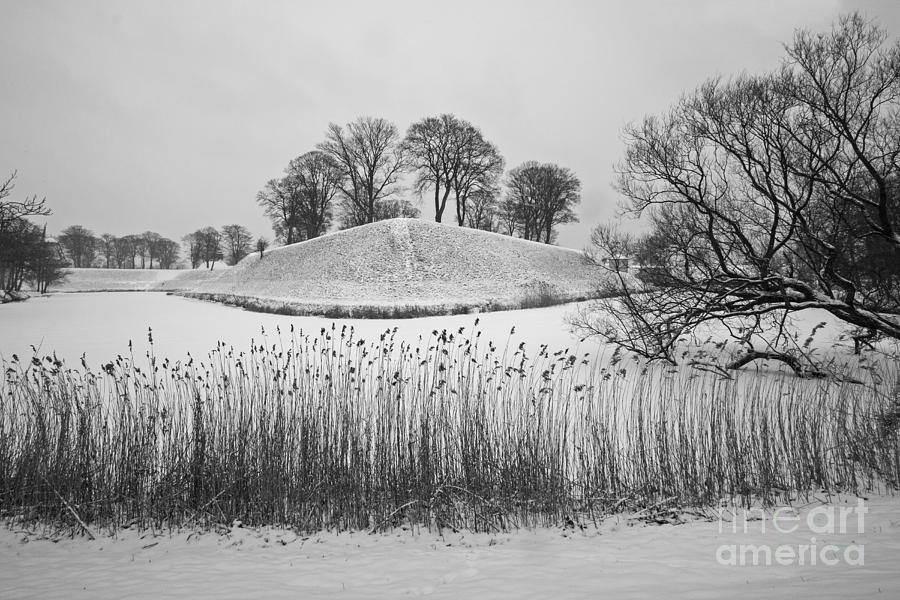 Winter at the Citadel Moat Photograph by Inge Riis McDonald