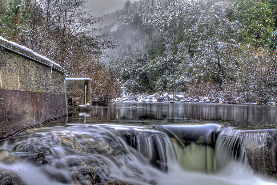 Winter At Tiger Creek Reservoir 2 Photograph by SC Heffner