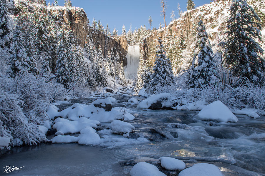 Winter at Tumalo Photograph by Russell Wells