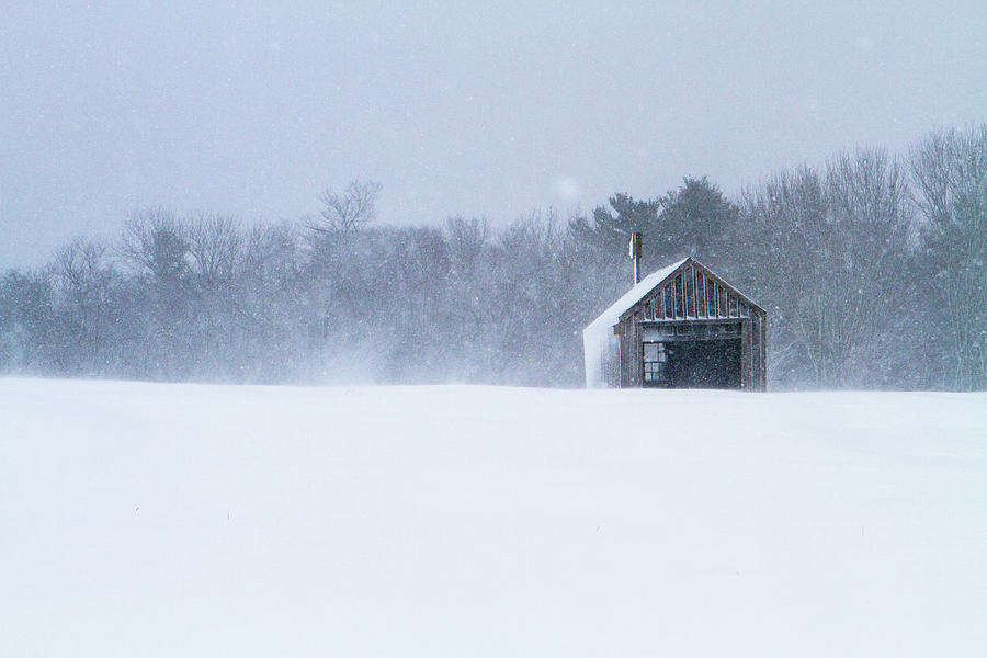 Winter Barn I by Steven David Roberts Winter Barn I by Steven David Roberts