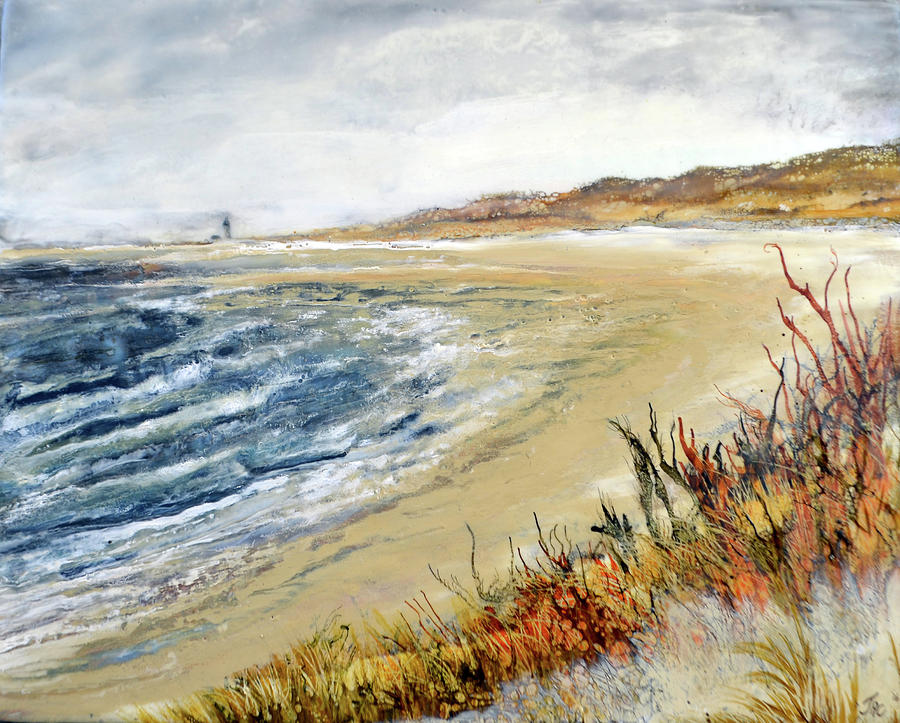 Winter Beach At Race Point Painting