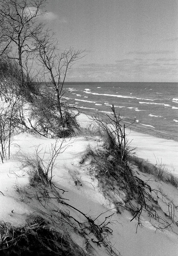 Winter Beach Photograph by Scott Kingery