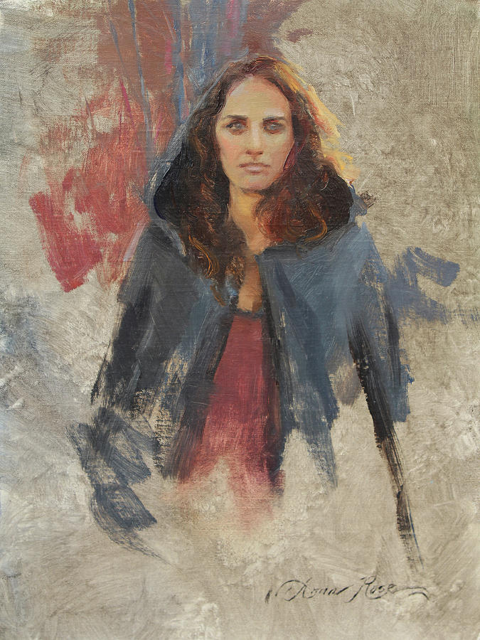 Winter Cape Painting by Anna Rose Bain
