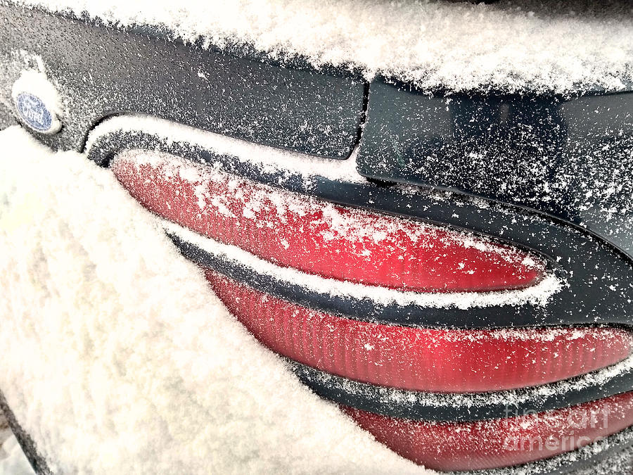 Winter Car Photograph by Robert Knight