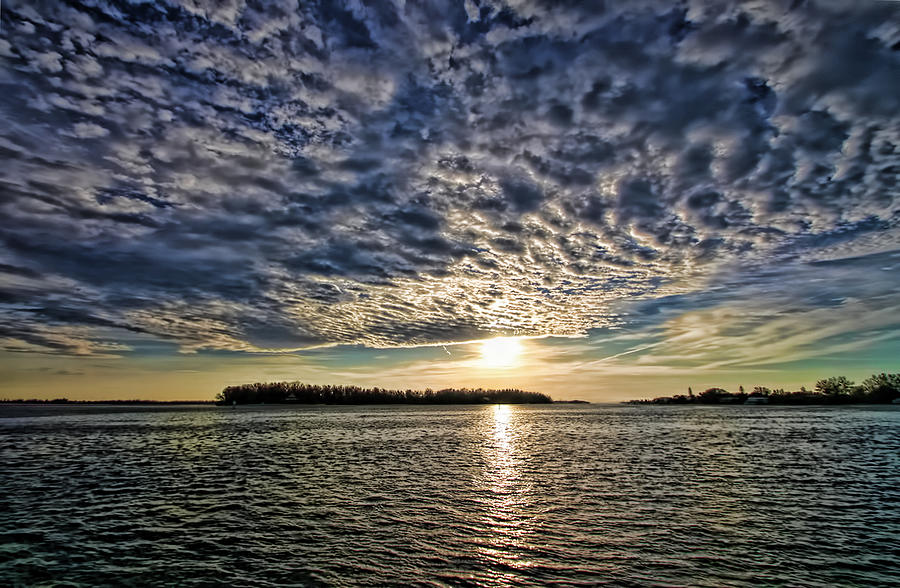 Winter Clouds Photograph by HH Photography of Florida
