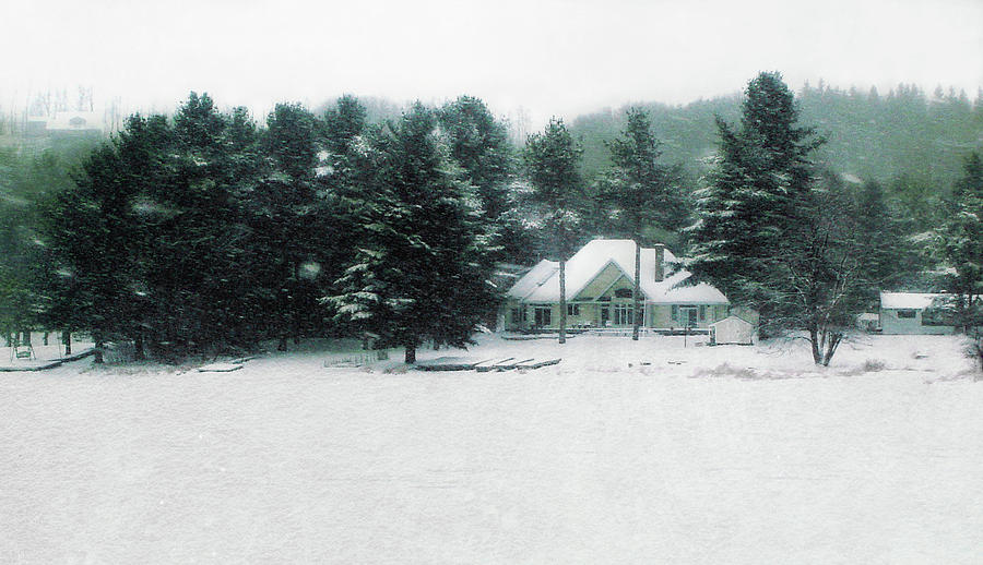 Winter Cottage Photograph by Reynaldo Williams