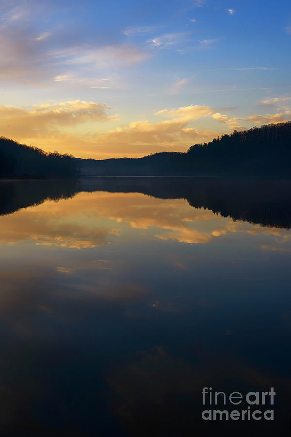 Winter Dawn Mirror Lake Photograph by Thomas R Fletcher
