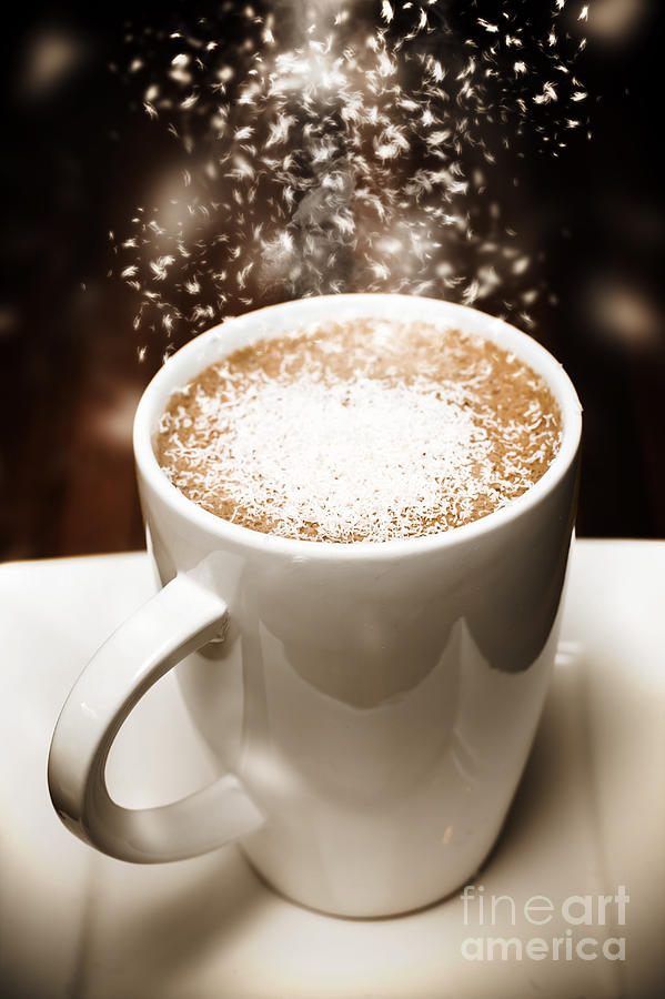 Winter espresso coffee Photograph by Jorgo Photography