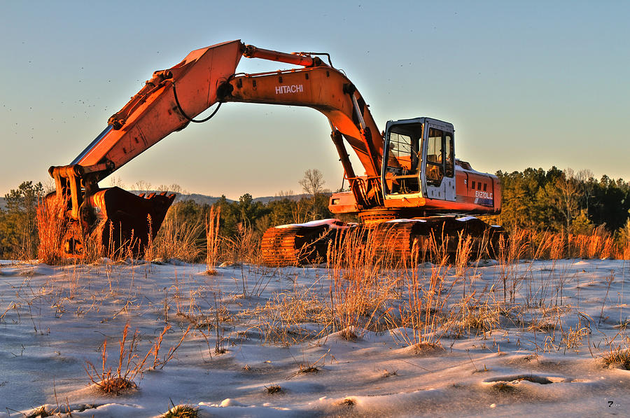 Winter Excavation 1 Photograph by Jason Blalock