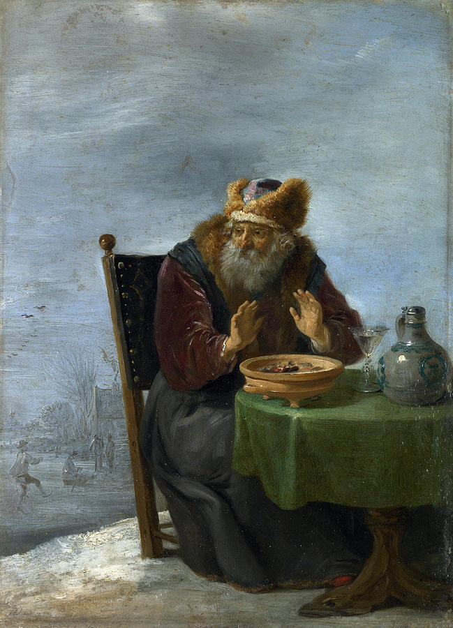 Winter, from The Four Seasons Painting by David Teniers the Younger