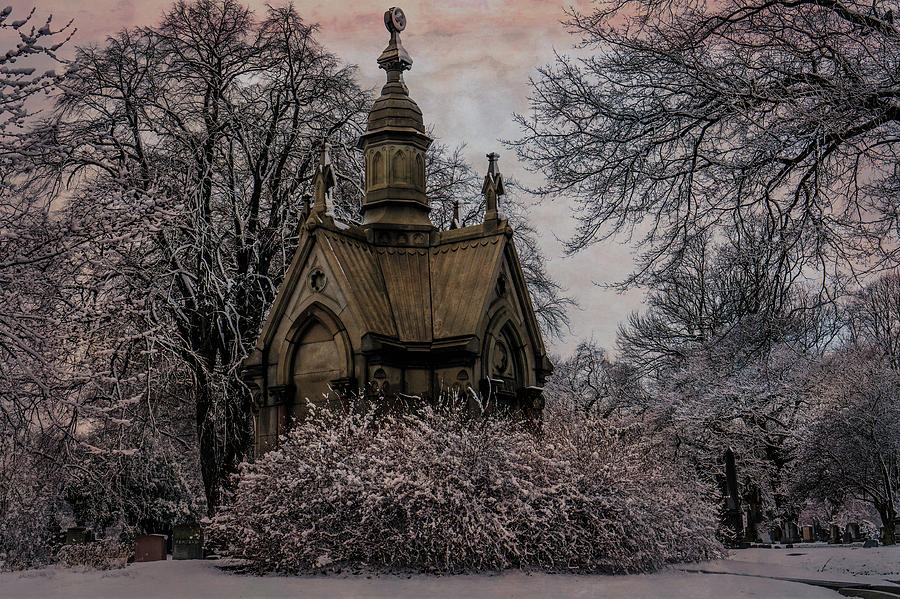 Winter Gothik Digital Art by Chris Lord
