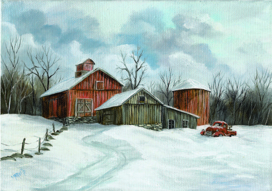 Winter Haven Painting By Marveta Foutch