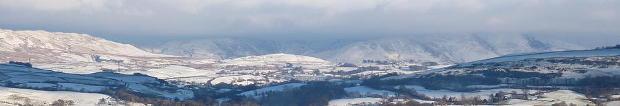Winter hill panorama Photograph by Lukasz Ryszka