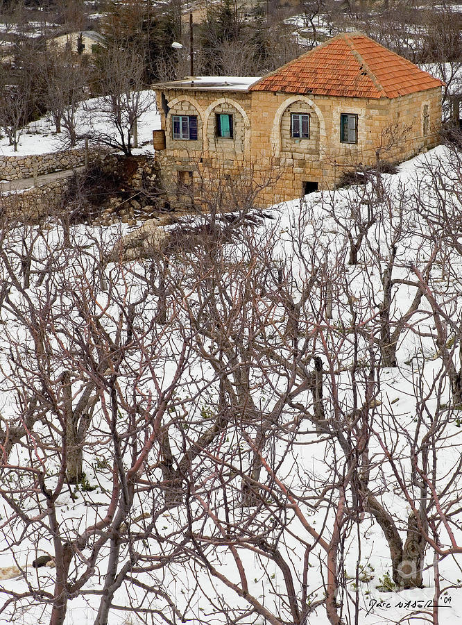 Winter In Becharreh, Lebanon Photograph by Marc Nader