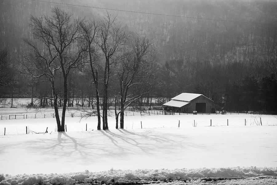Winter in Boxley Valley Photograph by Michael Dougherty
