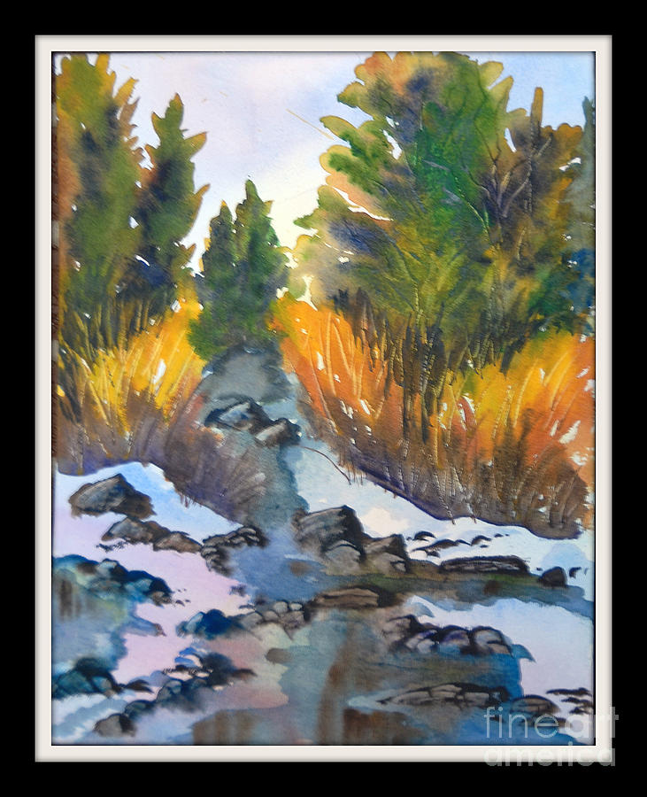 ORIGINAL FOR SALE Winter in Breckenridge  _ ORIGINAL FOR SALE Painting by Janet Cruickshank