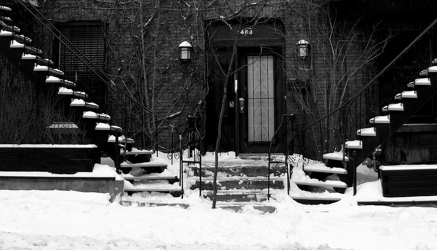 Winter in Montreal Photograph by Robert Knight