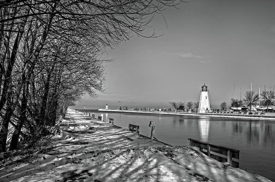 Winter In Port Dalhousie 2 Photograph By Gracja Waniewska - Fine Art 