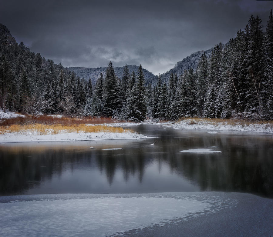 Winter in Spearfish Canyon 1 Photograph by BC Studio | Fine Art America