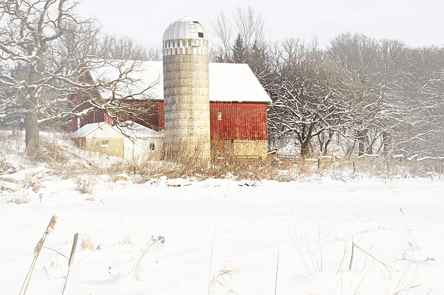 Winter in the Country Photograph by Larry Ricker