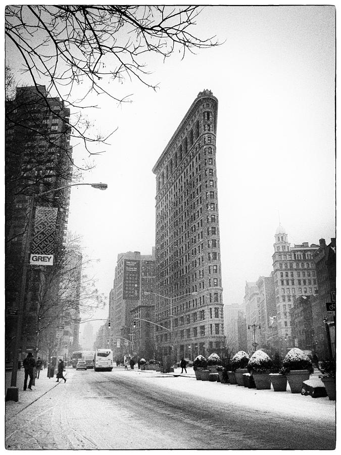 Winter in The Flatiron District Photograph by Jessica Jenney