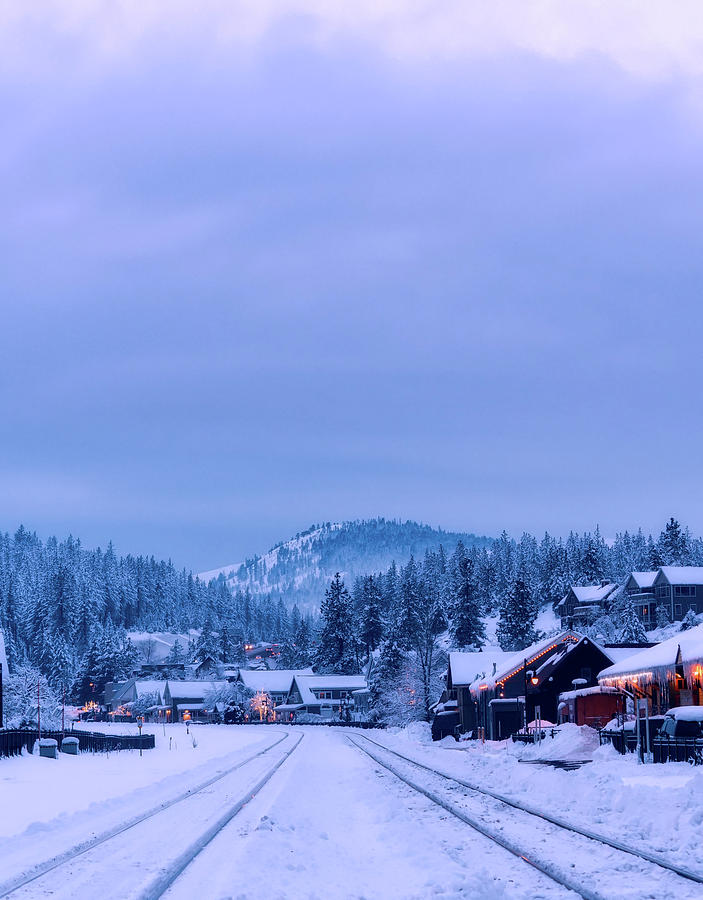 Winter In Truckee California Photograph by Mountain Dreams