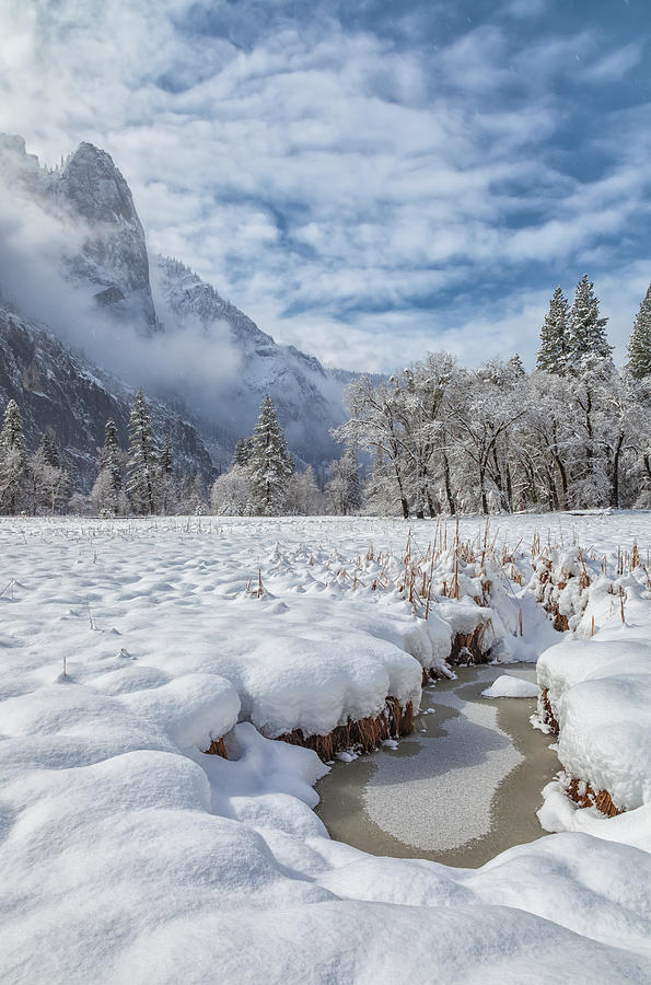 Winter In Yosemite Valley Photograph by Jonathan Nguyen