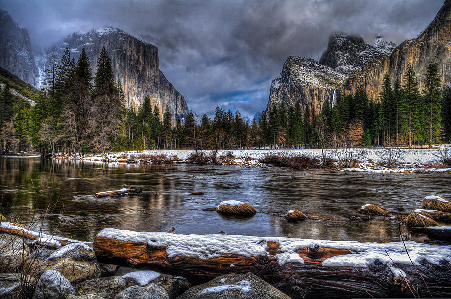 Winter in Yosemite Valley Photograph by Rick Strobaugh