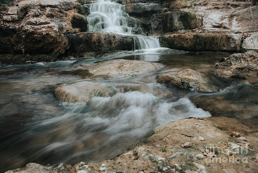 Winter inthe Falls Photograph by Iris Greenwell
